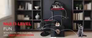 Black Gothic Cat Tree