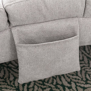 Massage Chaise Lounge Indoor With Remote Control, Ergonomic Electric Massage Lounger