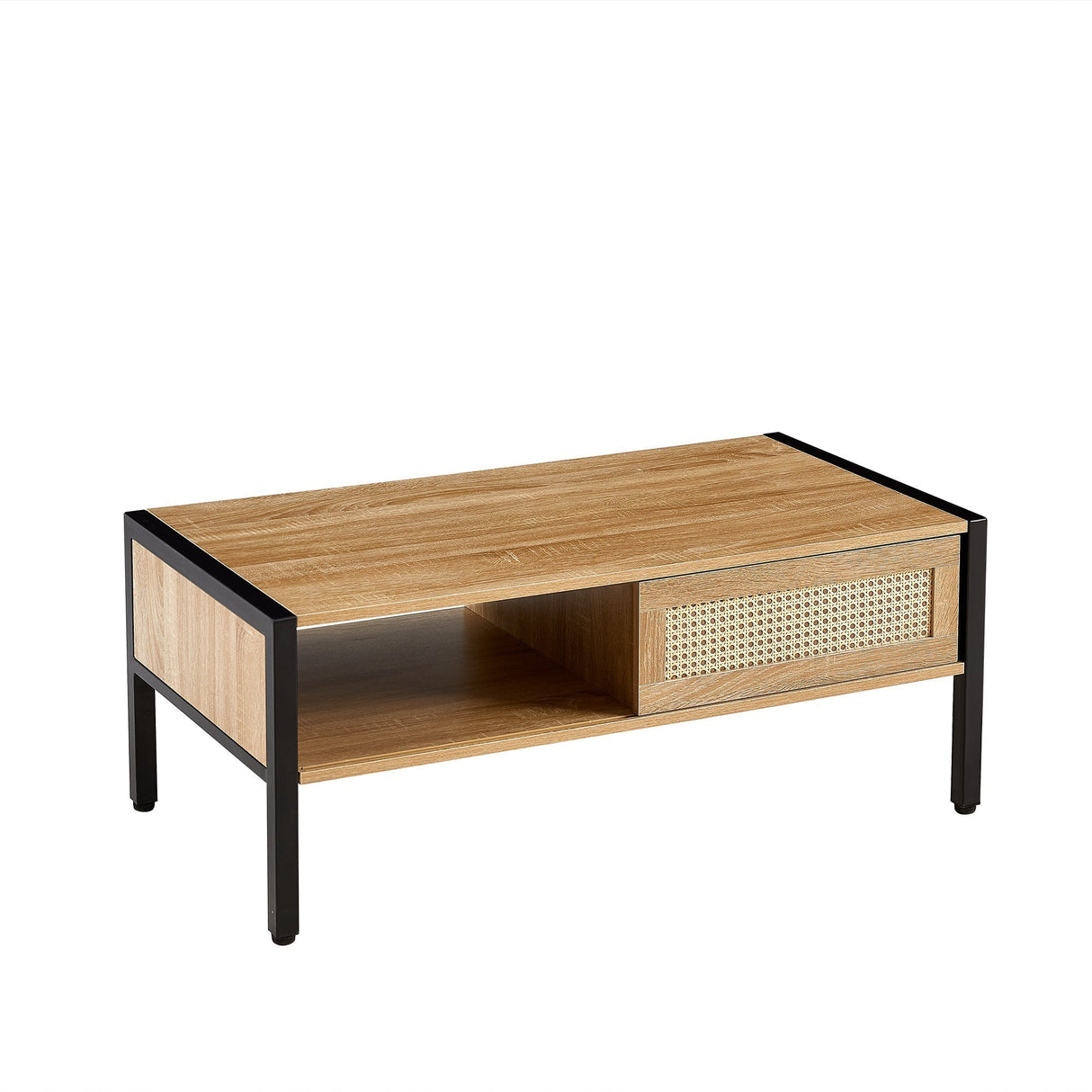 Modern Rattan Coffee Table 40.16 Inches