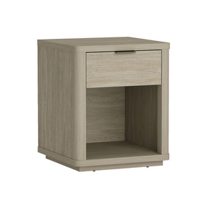 Evelyn - Nightstand With 1 Drawer And Open Shelf