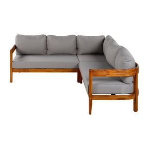 U_Style Acacia Solid Wood Patio Furniture Set