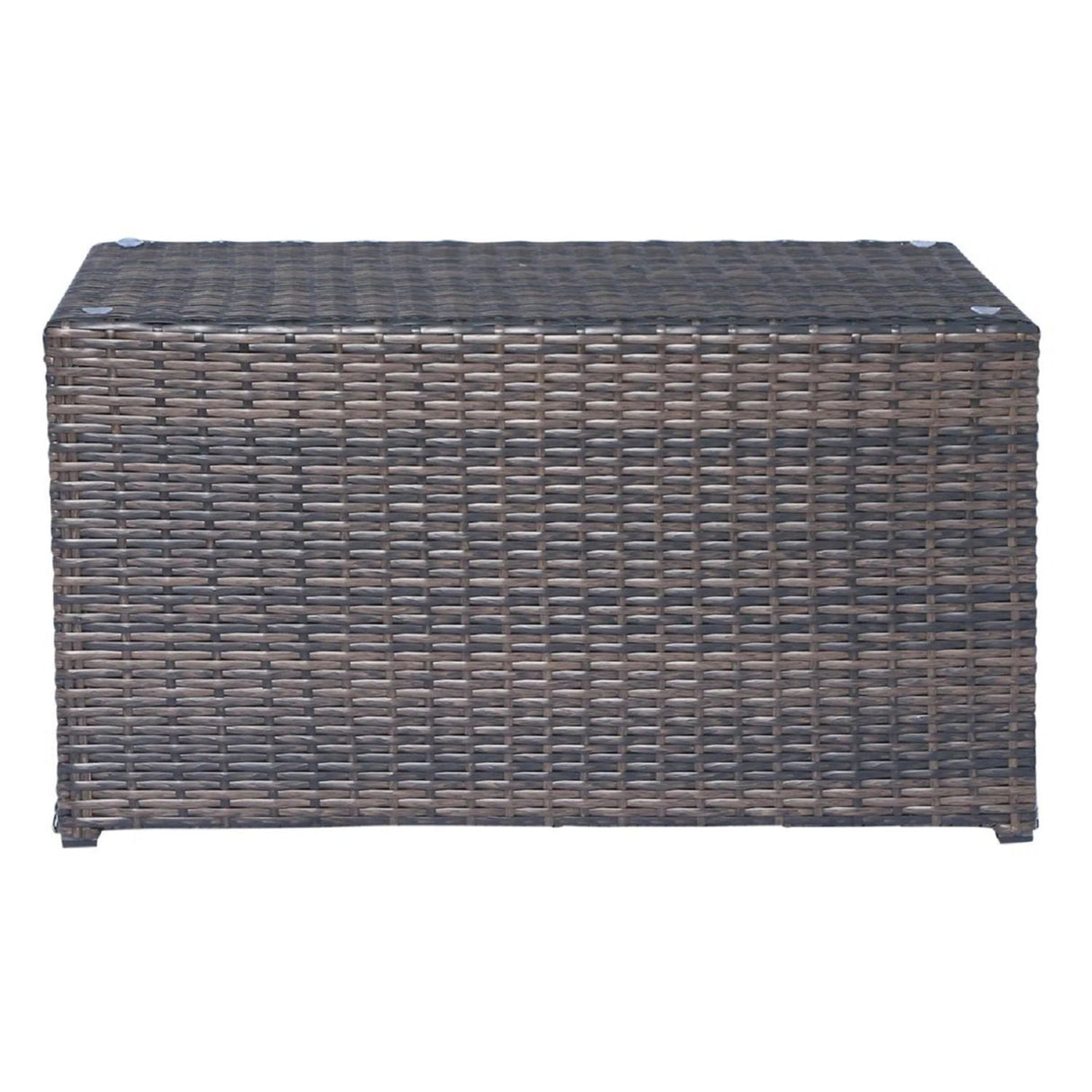 Comfortable Modern Patio Rattan Sectional Set With Cushions