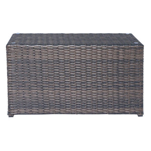 Comfortable Modern Patio Rattan Sectional Set With Cushions
