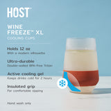Wine freeze™ xl in terra cotta (set of 2) by host®