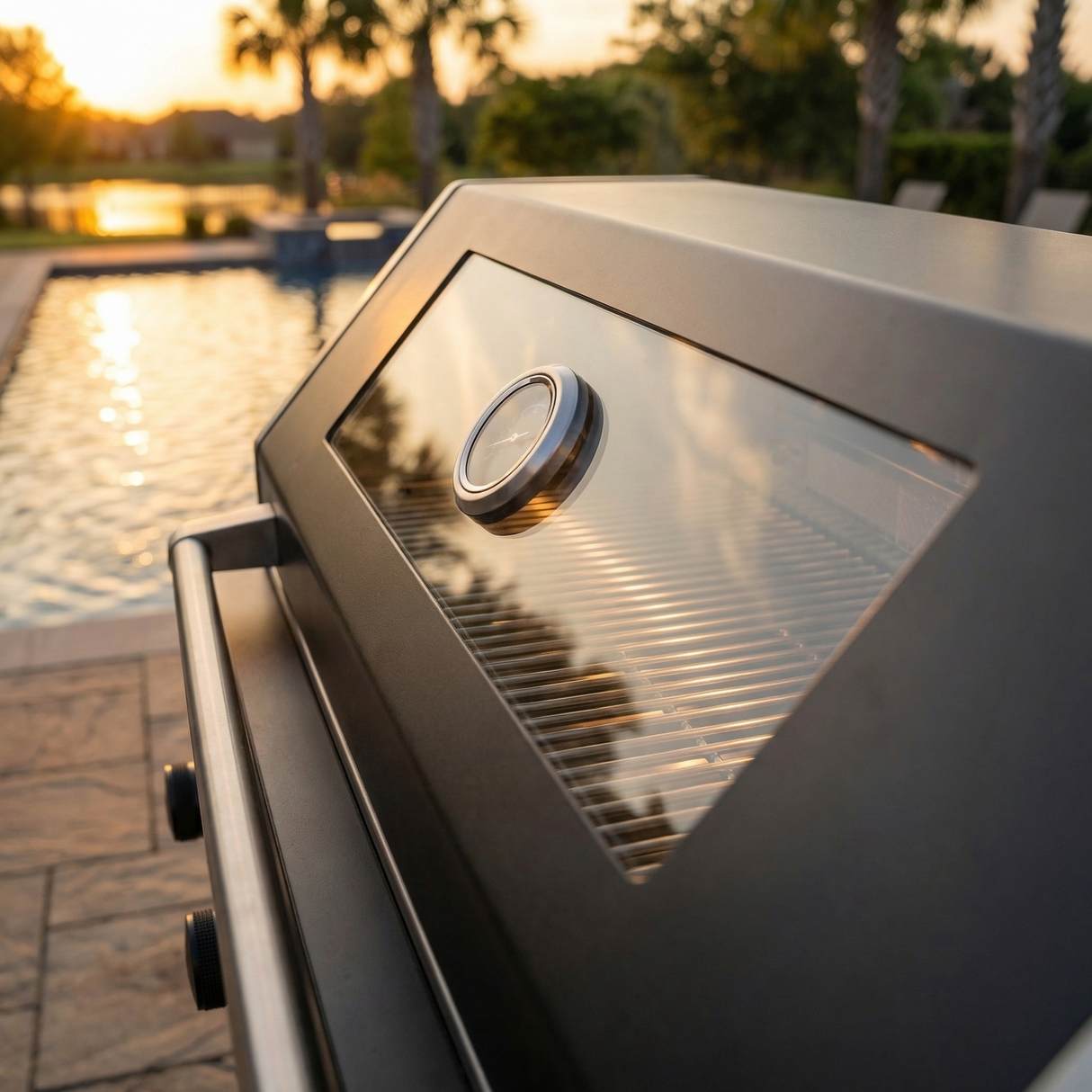 65.4-Inch Deluxe Stainless Steel Propane Gas Outdoor Kitchen Grill