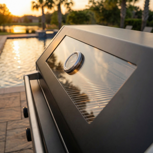 65.4-Inch Deluxe Stainless Steel Propane Gas Outdoor Kitchen Grill