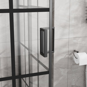 Goodyo Corner Shower Door - 36" D x 36" W x 72" H