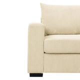 The Coastal Corduroy Comfort Sofa