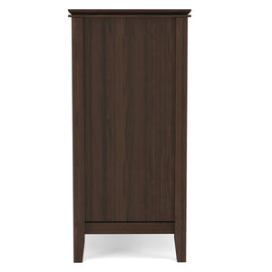 Artisan - Tall TV Media Stand - Natural Aged Brown