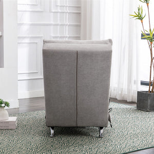 Massage Chaise Lounge Indoor With Remote Control, Ergonomic Electric Massage Lounger