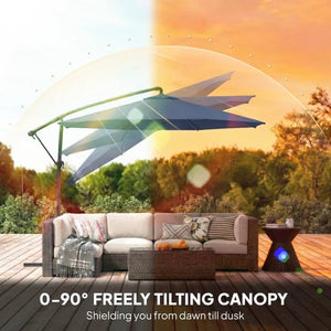 Outdoor Hanging Cantilever Umbrella
