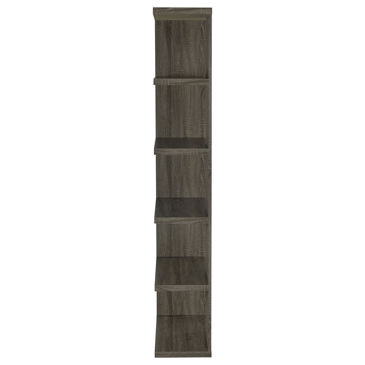 5 Shelf Bookcase - Gray