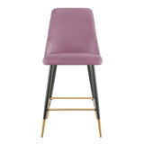 Ben - bar stool (d6239-1) - broadway blush (set of 2) (ista 3 packaging)