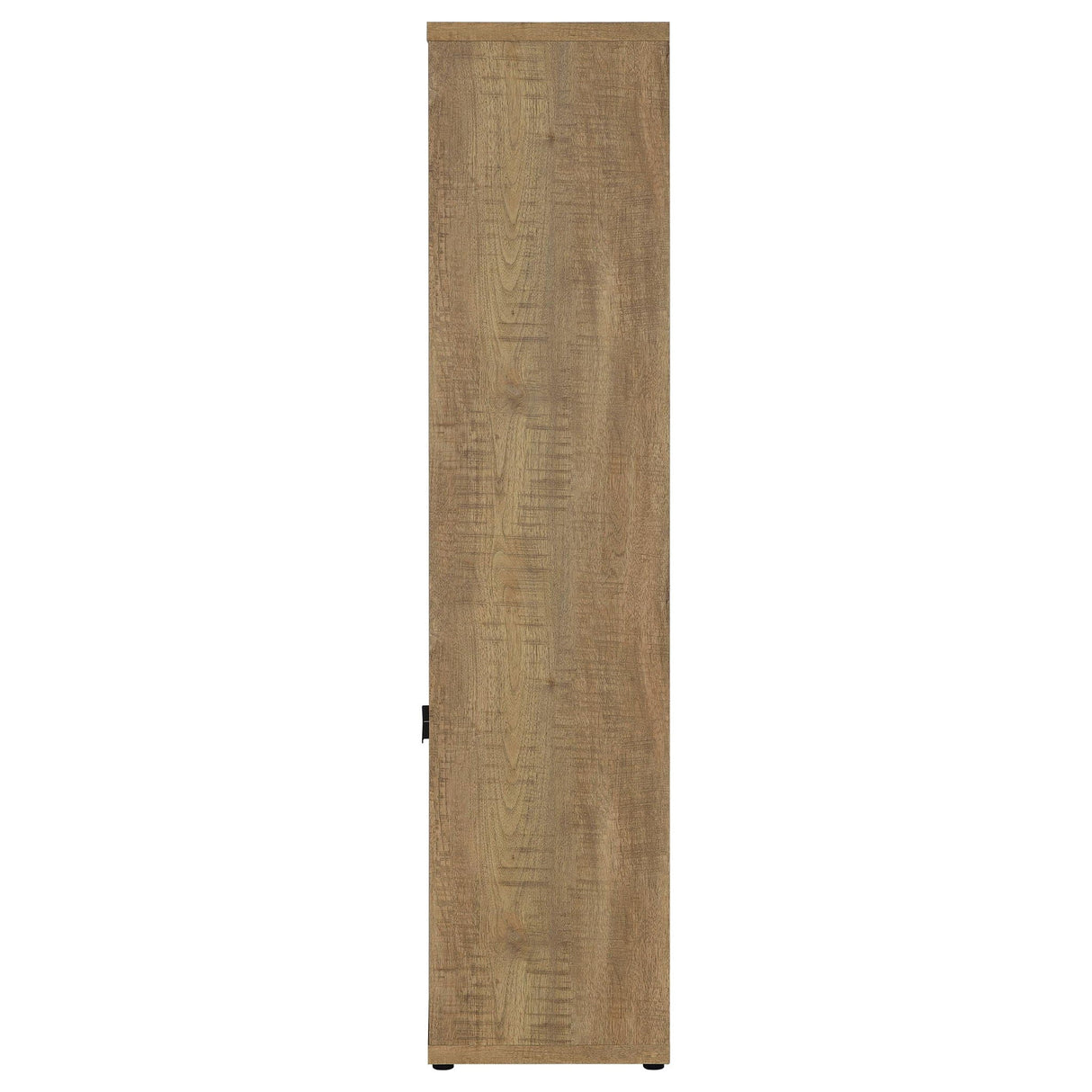 Noriega - 3 Shelf Media Tower With Open Shelves And Hidden Cabinet Storage - Mango Color