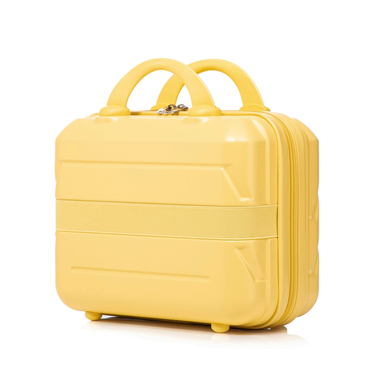 14'/20' 2-Piece ABS Spinner Wheel Luggage Set with Combination Lock