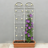 2 Pack Metal Garden Trellis 86.7" x 19.7"