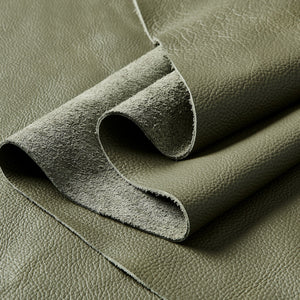 Large - Arm Upholstery Modular Sectional With Custom Configuration - Olive Green