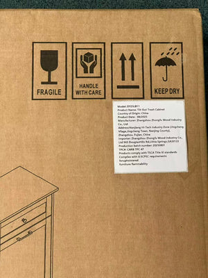 10 Gallon Tilt Out Trash Cabinet