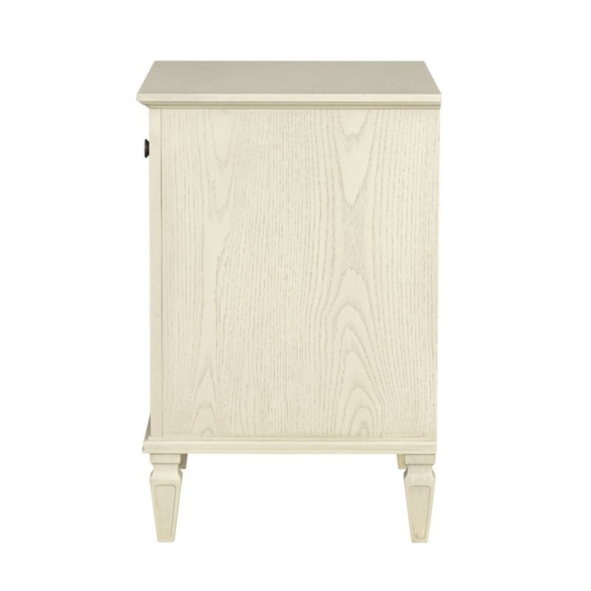 Victoria Nightstand with Open Storage - French Design - Multiple Colors