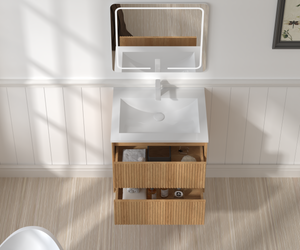 24" Floating Bathroom Vanity Set