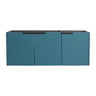 Contemporary Wall Mounted Bathroom Vanity With Soft Close Doors