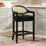 Americana - Mid-Century Modern Cane Back Counter Stool