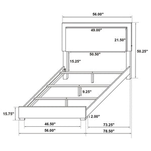 Jeremiah - Bedroom Set With LED Headboard
