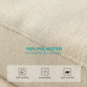 Living Room Sofa Single Seat Chair Beige