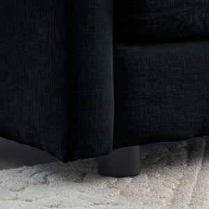 Chenille Fabric Ottomans Footrest to Combine with Sofas