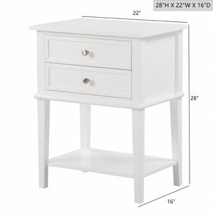 Vibrant Contemporary Nightstand