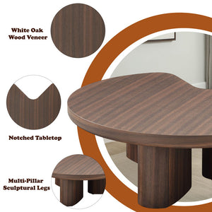 Yoab - Coffee Table - Smoked Oak