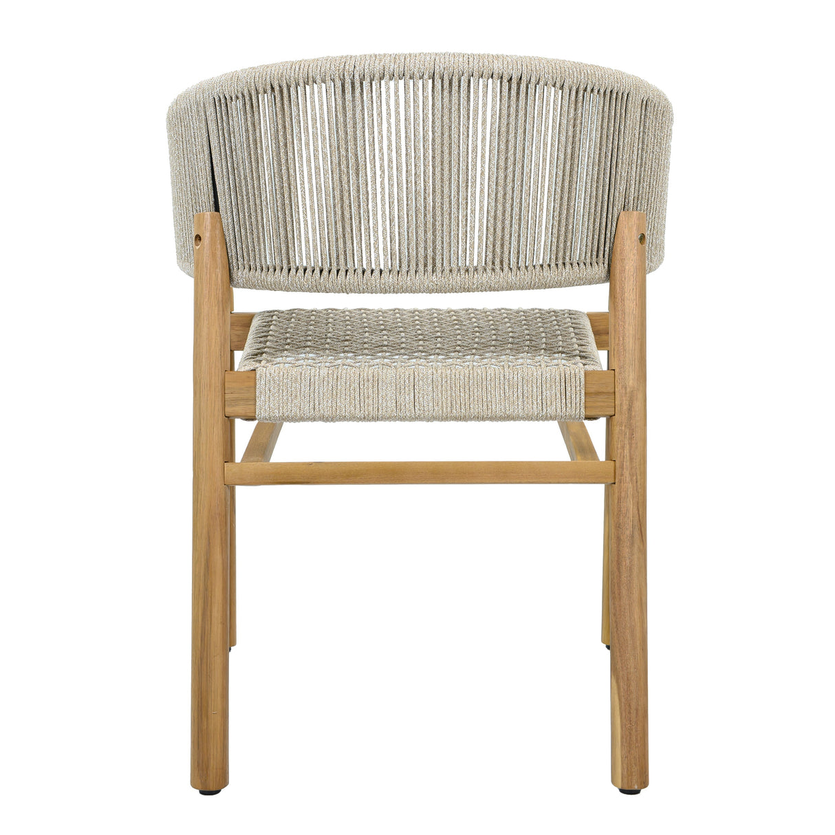 Outdoor Accent Chair Set for 2 Persons