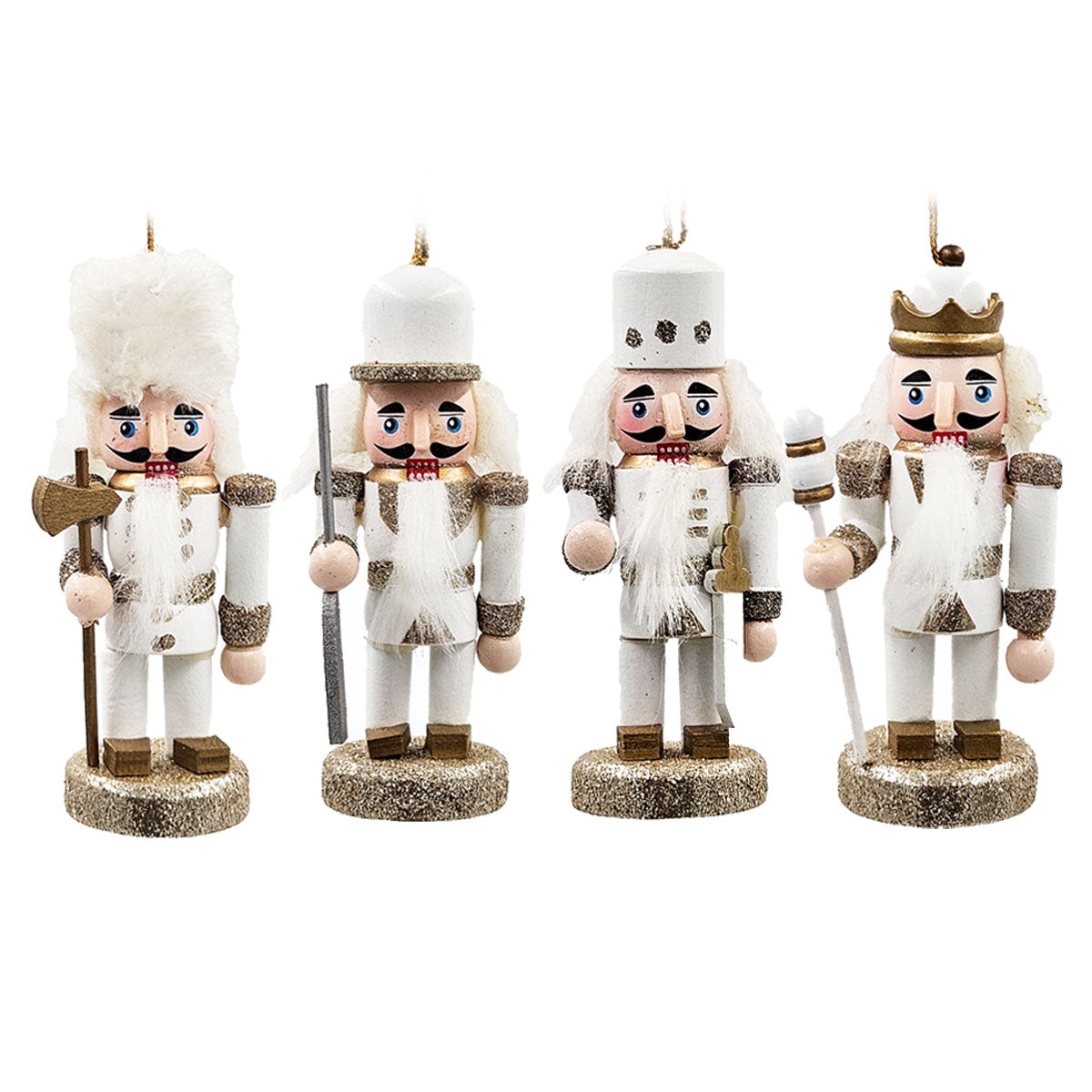 S/4 3.9" Nutcracker Ornaments