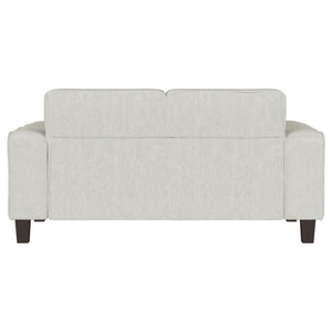 Xana - Track Arm Tufted Loveseat - Greige