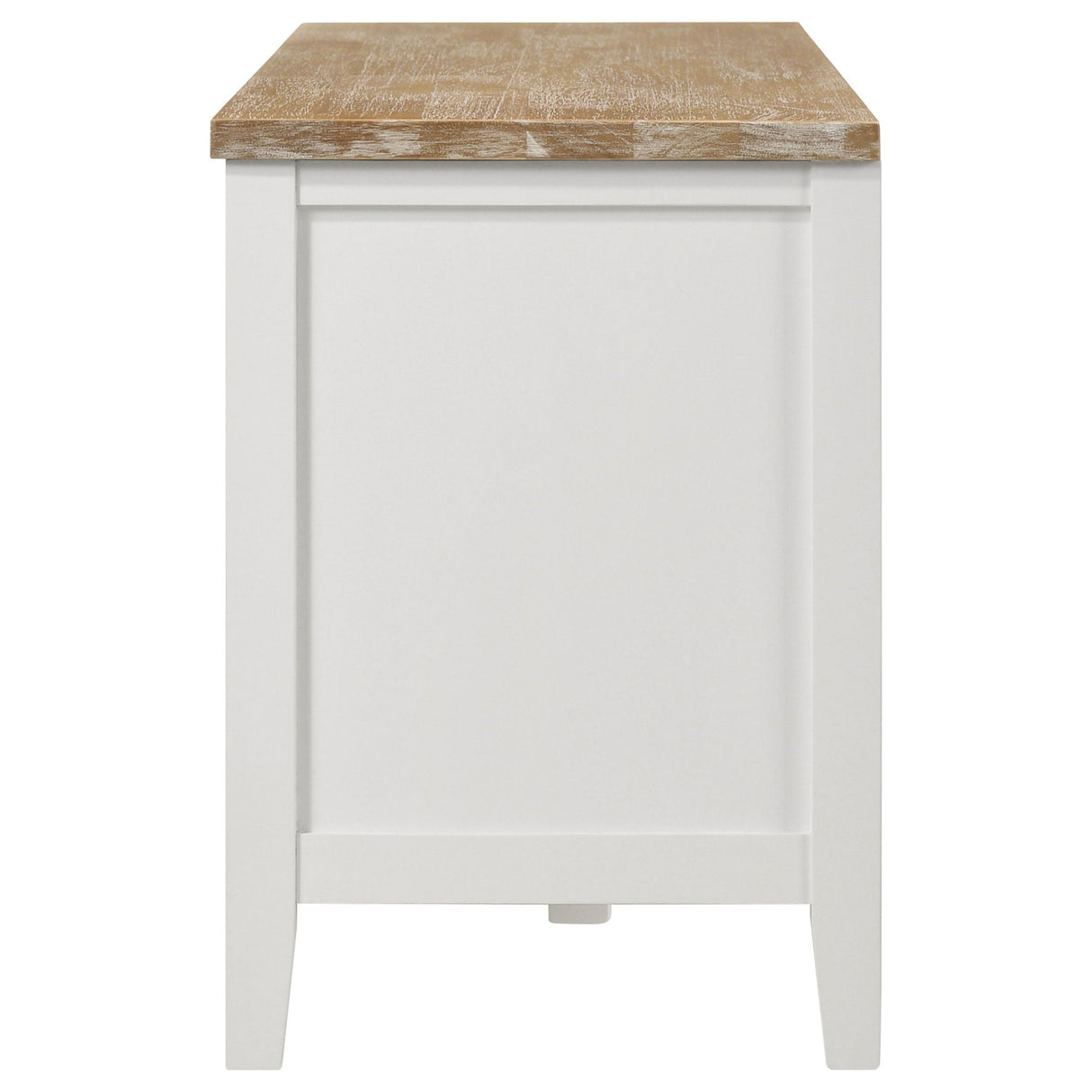 Evanston - 2 Door Stand - White