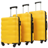 Hardshell Luggage Sets 3 Pcs Spinner Suitcase with TSA Lock