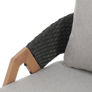 Patio Chair with Cushions (Set of 2)