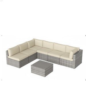 Modern Patio Set With Coffee Table