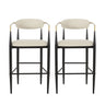 Counter Height Upholstered Barstools (Set of 2)