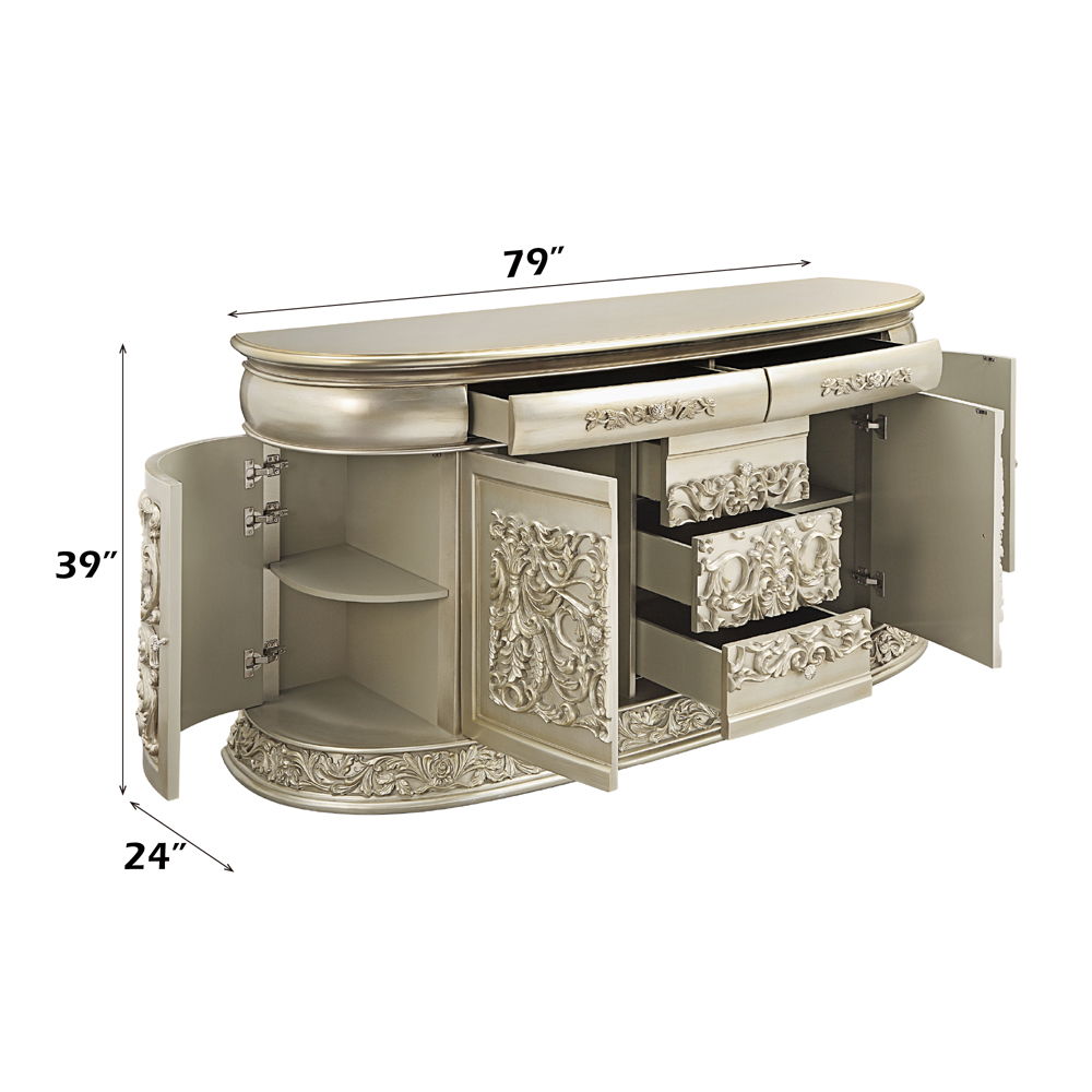 Sorina - Dresser - Antique Gold