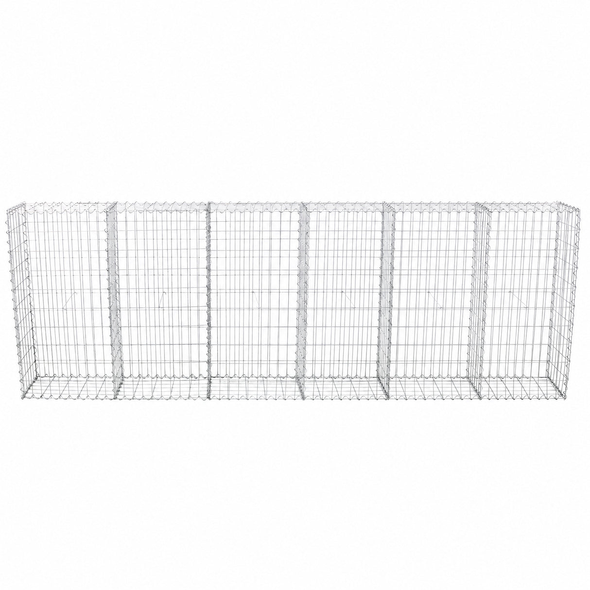 Galvanized Steel Gabion Basket with Dividers