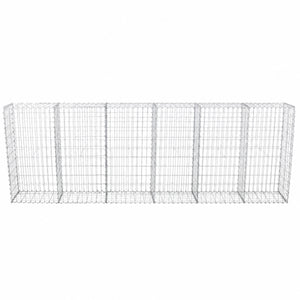 Galvanized Steel Gabion Basket with Dividers