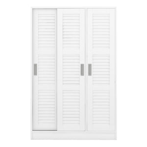 3 Door Shutter Wardrobe & Shelves