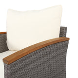GO 9-Piece Patio Rattan Furniture Set