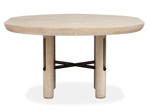 Sunset Cove - Extendable Round Dining Table - Sanibel Brown