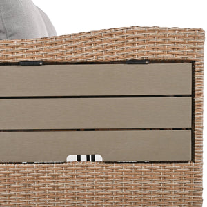 Tomax 5-Piece Outdoor Patio Rattan Sofa Set