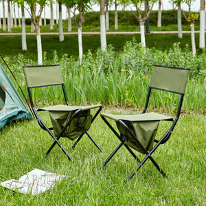 Portable Folding Outdoor Chair Set with Storage Bag