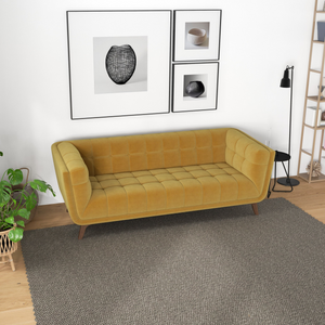 Addison Large Velvet Sofa