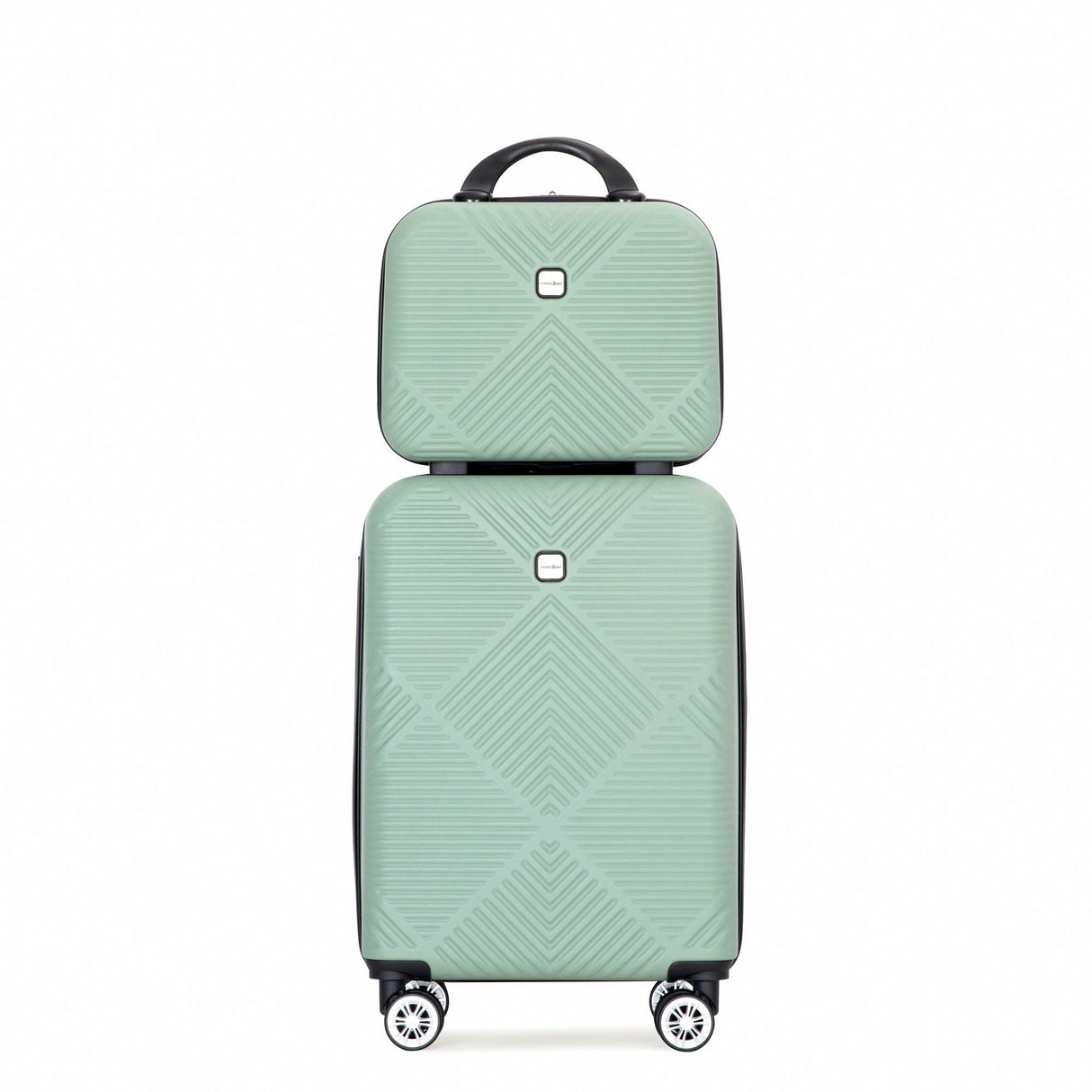 2 Piece Luggage Sets Lightweight Suitcase, Spinner Wheels