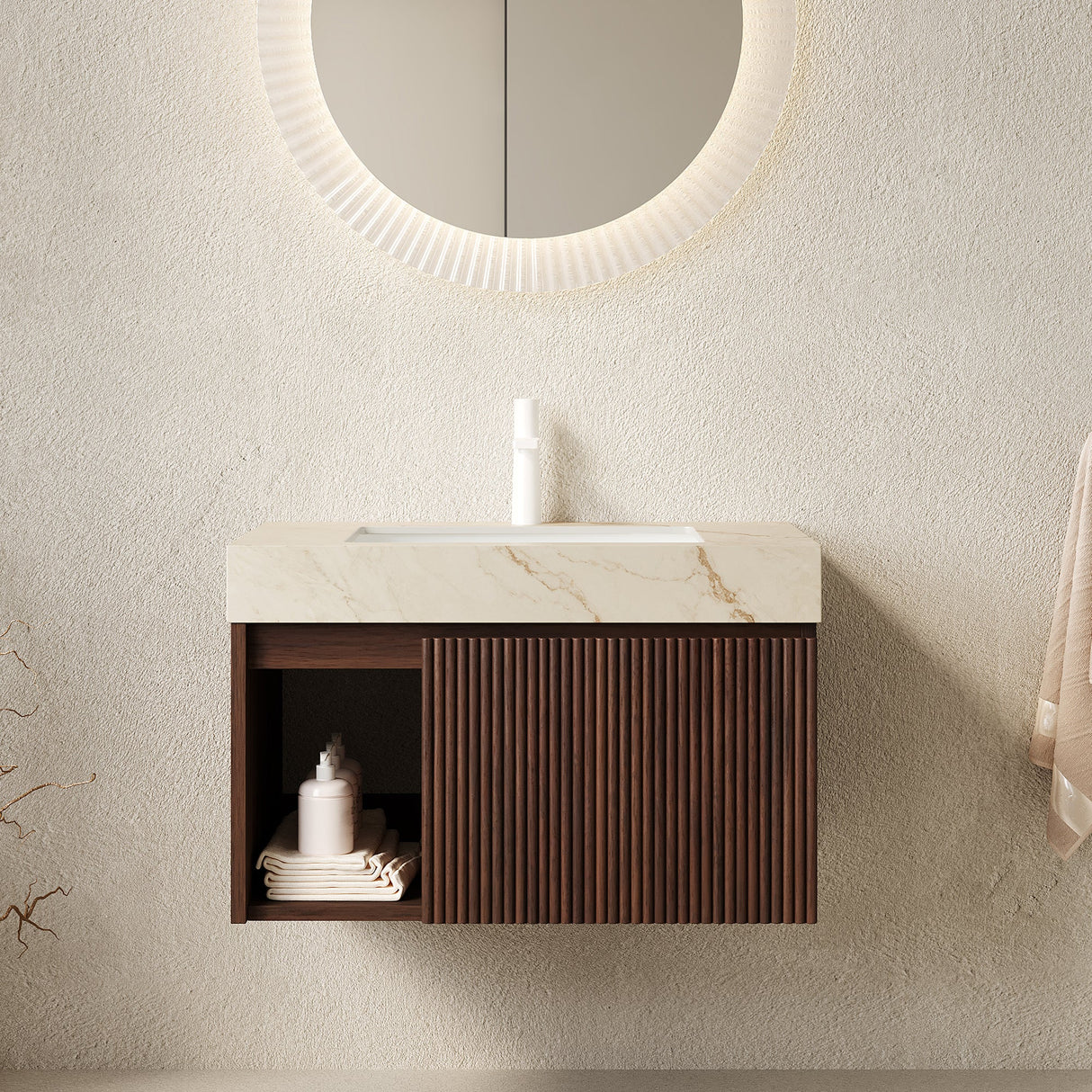 Eiden 30" Bathroom Vanity & Sink